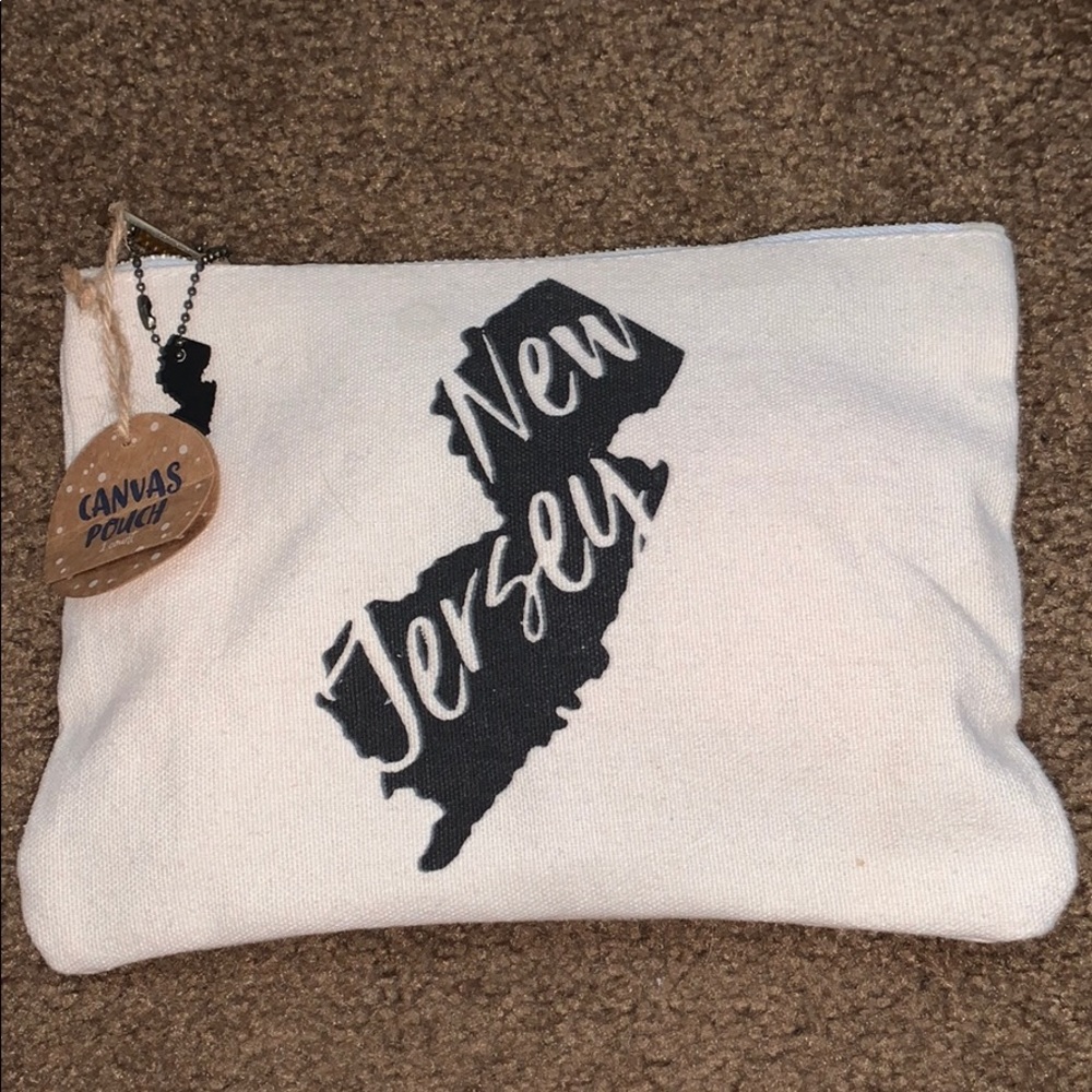 New Jersey Canvas Pouch